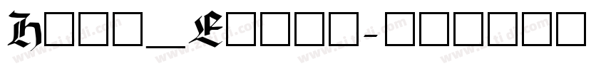 Huni_Erasi字体转换 Huni_Erasi字体转换