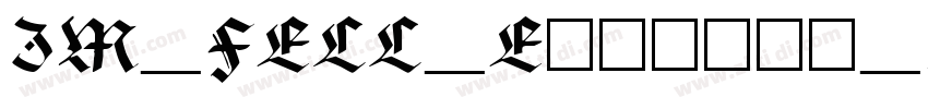 IM_FELL_English_PRO_字体转换