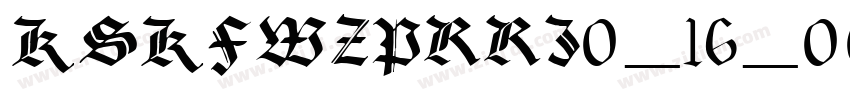 KSKFWZPRRJ0_16_00字体转换