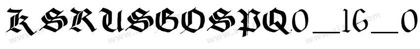 KSRUSGOSPQ0_16_00字体转换