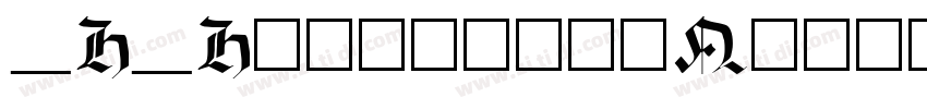 _H_HelveticaNeuett字体转换