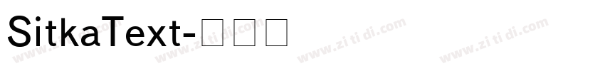 SitkaText字体转换