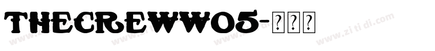 TheCrewW05字体转换