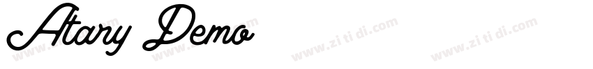 Atary_Demo字体转换
