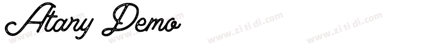 Atary_Demo字体转换