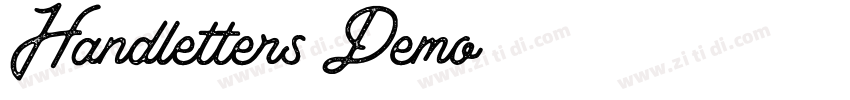 Handletters_Demo字体转换