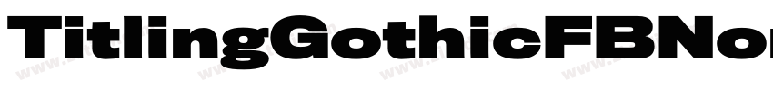 TitlingGothicFBNorma字体转换