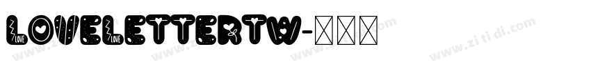 LoveLetterTW字体转换