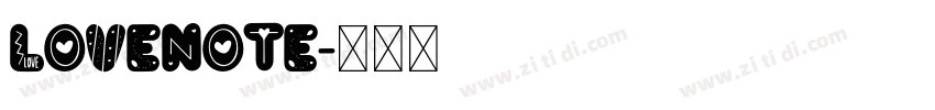 Lovenote字体转换
