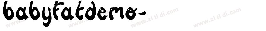BabyFatDEMO字体转换