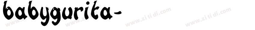 BabyGurita字体转换