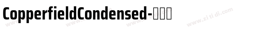 CopperfieldCondensed字体转换