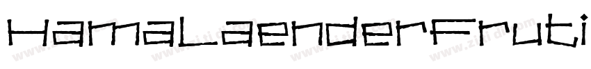 HamaLaenderFrutigerN字体转换