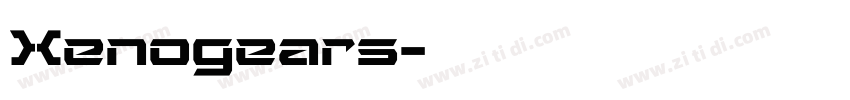 Xenogears字体转换