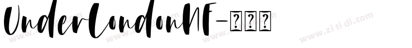 UnderLondonNF字体转换