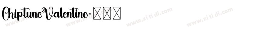 ChiptuneValentine字体转换