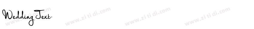 WeddingText字体转换