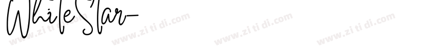 WhiteStar字体转换