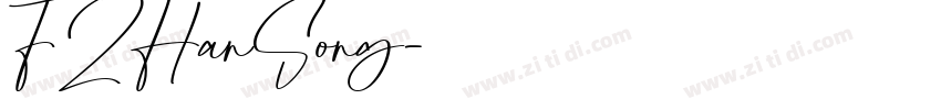 FZHanSong字体转换