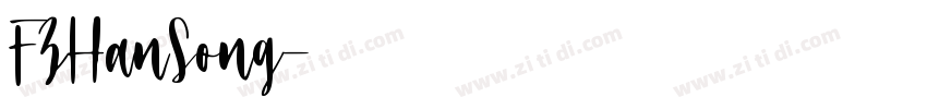 FZHanSong字体转换