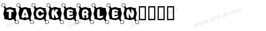 TACKERLEN字体转换