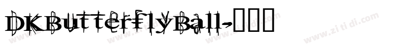 DKButterflyBall字体转换