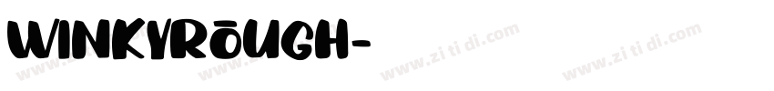 WinkyRough字体转换