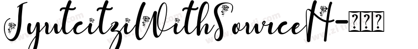 JyutcitziWithSourceH字体转换