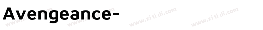 Avengeance字体转换