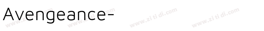 Avengeance字体转换