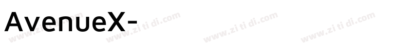 AvenueX字体转换
