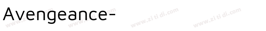 Avengeance字体转换