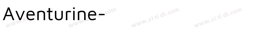 Aventurine字体转换