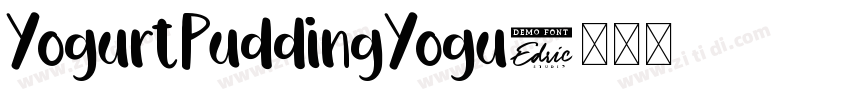 YogurtPuddingYogu字体转换