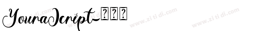 YouraJcript字体转换