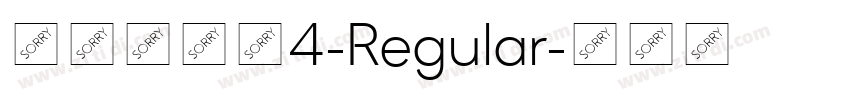 清松手寫體4-Regular字体转换