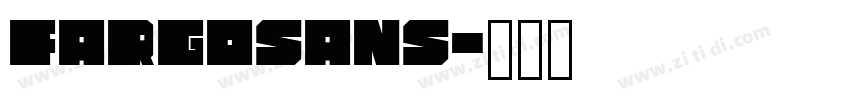 FargoSans字体转换