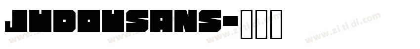 JudouSans字体转换