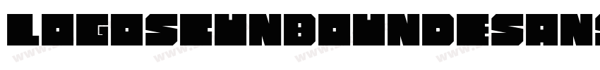 LogoSCUnboundeSans字体转换