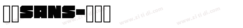 荣耀sans字体转换