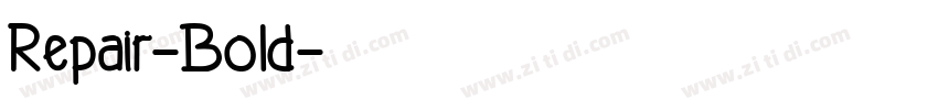 Repair-Bold字体转换
