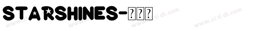 Starshines字体转换