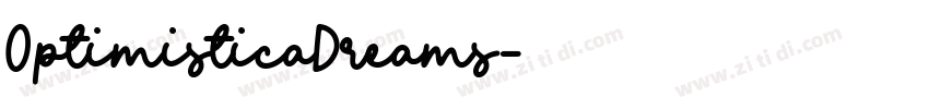 OptimisticaDreams字体转换