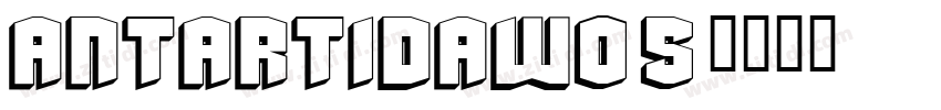 AntartidaW05字体转换