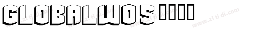 GlobalW05字体转换
