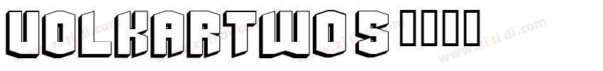 VolkartW05字体转换
