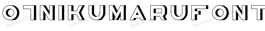 07NIKUMARUFONT字体转换