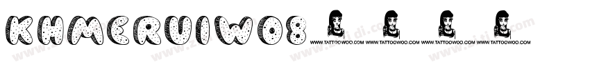 KhmerUIW08字体转换