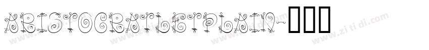 AristocratLetPlain字体转换