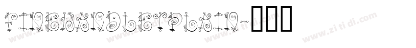 FineHandLetPlain字体转换